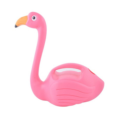 Fallen Fruit Flamingo Plastic Watering Can 1.46L