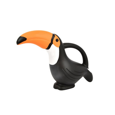 Fallen Fruit Toucan Plastic Watering Can 1.2L