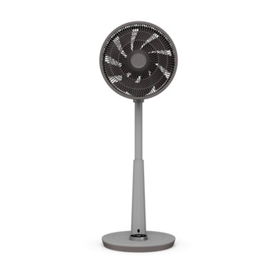 Duux Whisper 2 Quiet Mark Grey 12" Remote Controlled Pedestal Fan