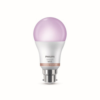 Philips B22 Led Rgb & Tunable White A60 Dimmable Smart Bulb