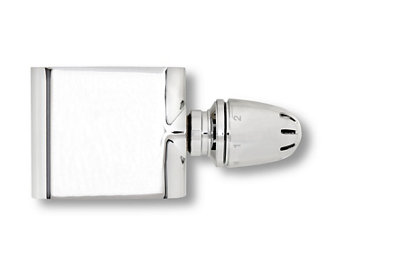 Ximax Cvs070418 Chrome Effect Angled Radiator Valve (Dia)15Mm, Pack Of 1