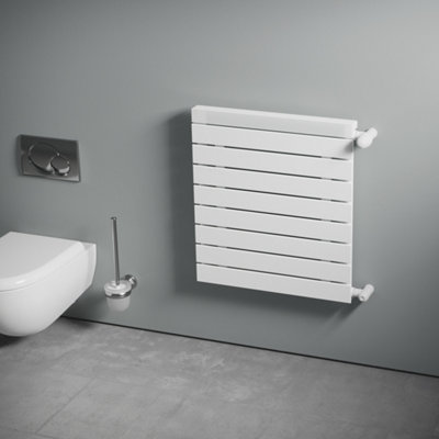 Ximax Viola Vio500500w White Gas Horizontal Designer Panel Radiator, (W)600Mm X (H)500Mm