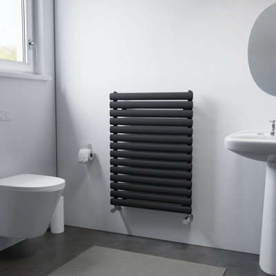 Ximax Champion Forh1164600a Anthracite Gas Vertical Designer Radiator, (W)600Mm X (H)816Mm
