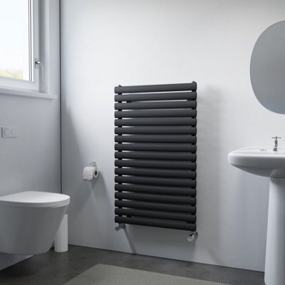 Ximax Champion Forh1164600a Anthracite Gas Horizontal Designer Radiator, (W)600Mm X (H)990Mm