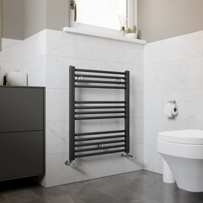 Ximax Joker Jok1140600a Anthracite Gas Vertical Designer Radiator, (W)600Mm X (H)720Mm