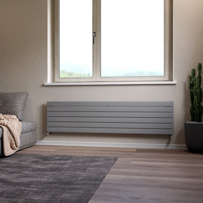Ximax Vertirad Hwh1195600s Gas Horizontal Designer Panel Radiator, (W)1800Mm X (H)445Mm