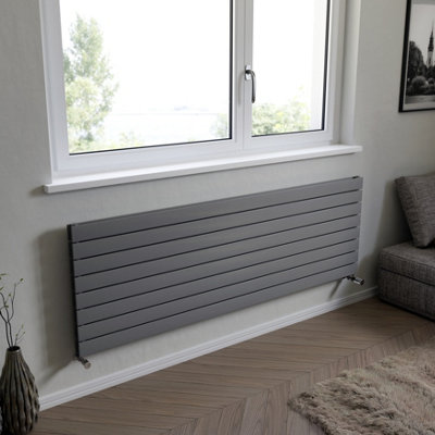 Ximax Vertirad Duplex Hwhd1195600s Gas Horizontal Designer Panel Radiator, (W)1800Mm X (H)595Mm