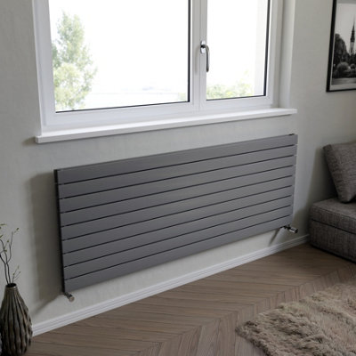 Ximax Vertirad Duplex Hwhd1195600s Gas Horizontal Designer Panel Radiator, (W)1800Mm X (H)670Mm