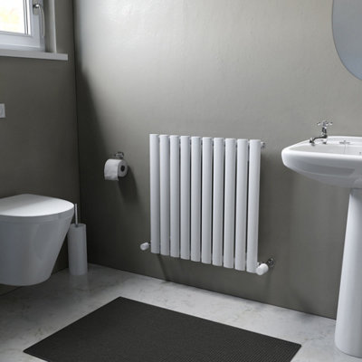Ximax Fortuna For600584w White Gas Vertical Designer 1532Btu Radiator, (W)584Mm X (H)600Mm