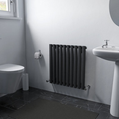 Ximax Fortuna For600584a Anthracite Gas Vertical Designer 1532Btu Radiator, (W)584Mm X (H)600Mm