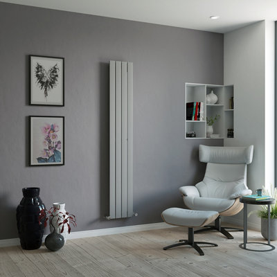 Ximax Vertirad Hw180295sc Horizontal Or Vertical Designer 1889Btu Radiator, (W)295Mm X (H)1800Mm