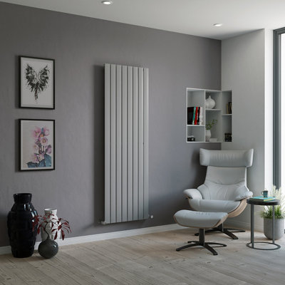 Ximax Vertirad Hw1800595sc Horizontal Or Vertical Designer 3778Btu Radiator, (W)595Mm X (H)1800Mm