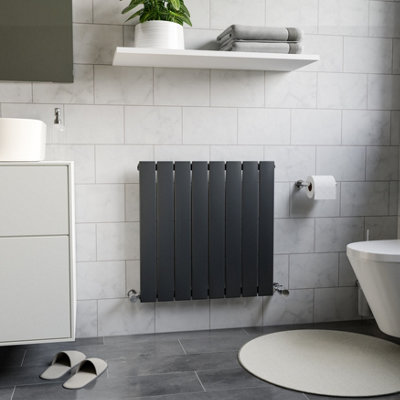 Ximax Vertirad Hw600595a Anthracite Vertical 1057Btu Radiator, (W)595Mm X (H)600Mm