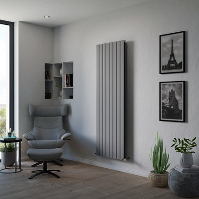 Ximax Vertirad Duplex Hwd18060sc Horizontal Or Vertical Designer 6036Btu Radiator, (W)595Mm X (H)1800Mm