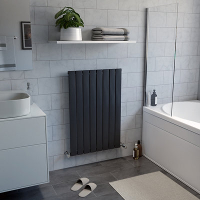 Ximax Vertirad Hw900595a Anthracite Horizontal Or Vertical Designer 2015Btu Radiator, (W)595Mm X (H)900Mm