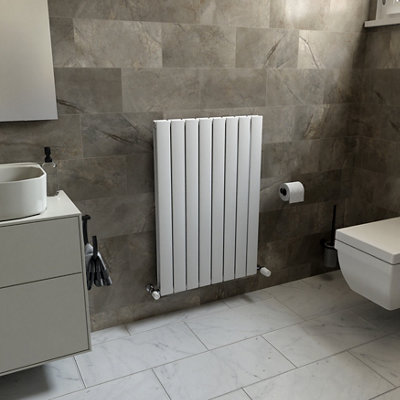 Ximax Vertirad Duplex Hwd900595w White Horizontal Or Vertical Designer 3009Btu Radiator, (W)595Mm X (H)900Mm