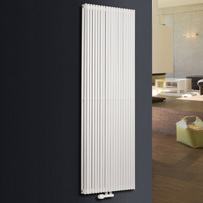 Ximax Triton Duplex Trd180300w White Vertical Designer 4419Btu Radiator, (W)300Mm X (H)1800Mm