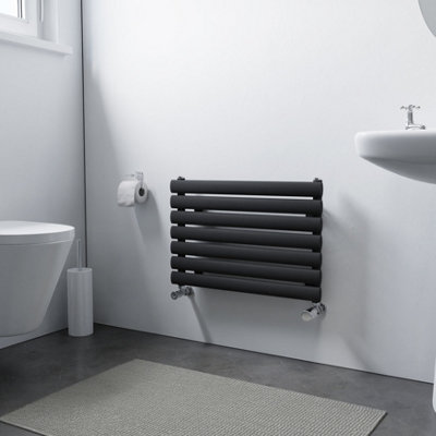 Ximax Champion Forh1164600a Anthracite Gas Horizontal Designer Radiator, (W)600Mm X (H)410Mm