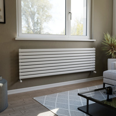 Ximax Champion Forh1164600w White Gas Horizontal Designer Radiator, (W)1800Mm X (H)526Mm