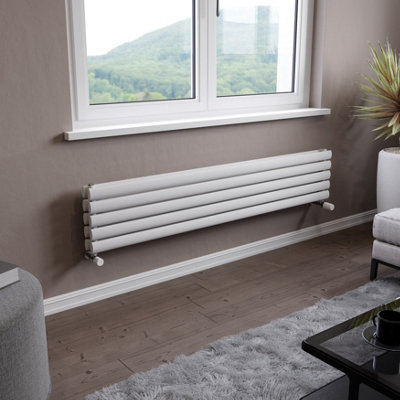 Ximax Champion Duplex Fordh2941500w White Gas Horizontal Designer Radiator, (W)1500Mm X (H)294Mm