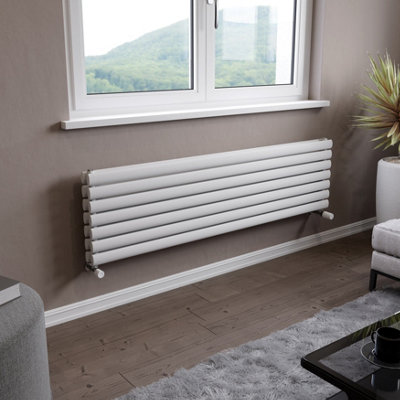 Ximax Champion Duplex Fordh4101500w White Gas Horizontal Designer Radiator, (W)1500Mm X (H)410Mm