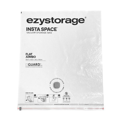 Ezy Storage Insta Space Jumbo Vacuum Storage Bag, Pack Of 2