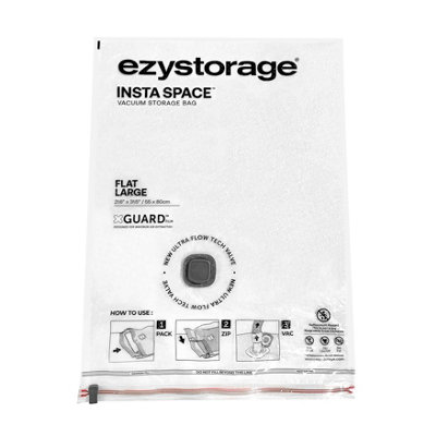 Ezy Storage Insta Space Large Vacuum Storage Bag, Pack Of 5