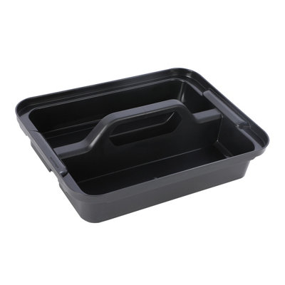 Ezy Storage Bunker Tough Grey Insert Tray With 2 Compartments