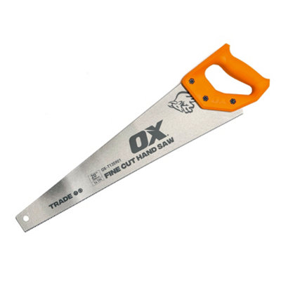 Ox Tools 500Mm Fine & Clean Ergonomic Wood Saw, 14 Tpi 370G