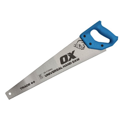 Ox Tools 500Mm Clean Ergonomic Universal Saw, 8 Tpi 370G